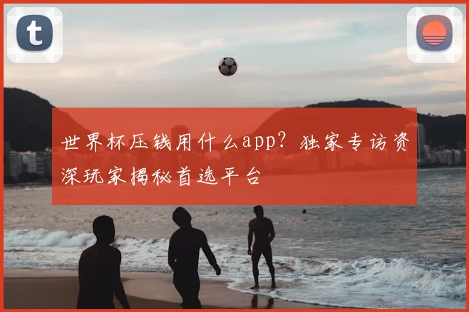 世界杯压钱用什么app?独家专访资深玩家揭秘首选平台