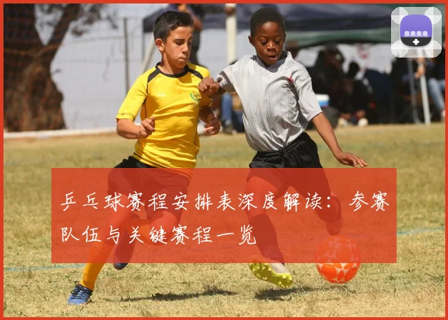 乒乓球赛程安排表深度解读：参赛队伍与关键赛程一览